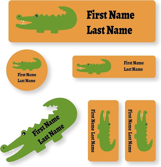 Personalized Daycare Name Labels for Kids (76 Labels) - Custom Durable Waterproof Name Stickers for Clothing Tags, Water Bottles, Lunch Boxes, and School Supplies - Dishwasher, Washer