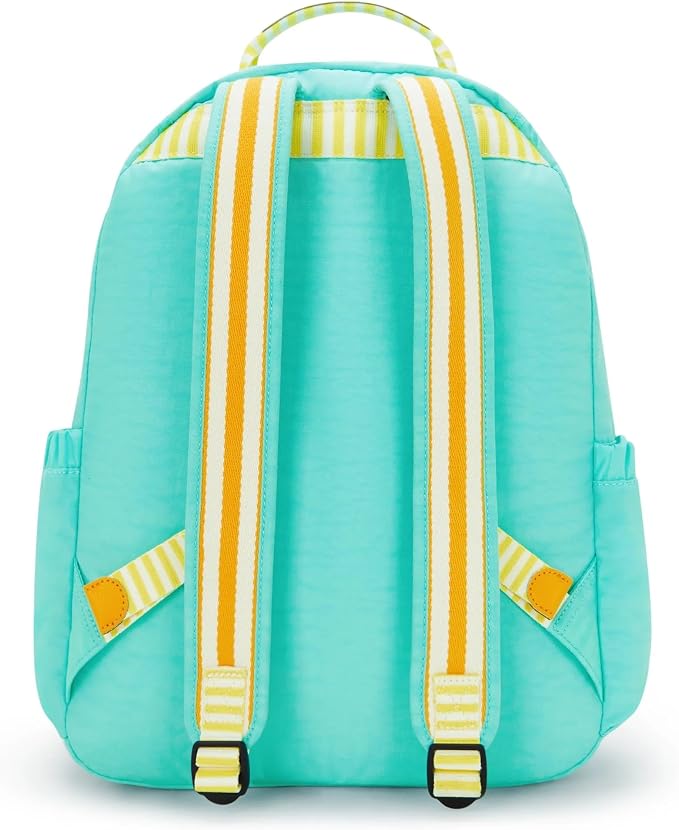 Kipling Women's Seoul Fc 15" Laptop Backpack, Durable, Roomy with Padded Shoulder Straps, Built-In Protective Sleeve