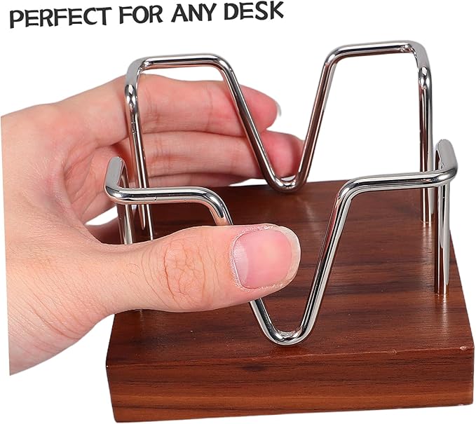 DOITOOL Note Pad Organizer Stylish Compact Note Papers Box for Desk Modern Minimalist School Supplies Storage Aesthetic Memo Holder for Office Home and School Decor
