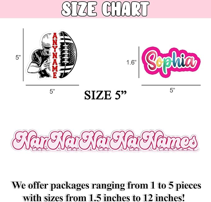 Custom Name Retro Style Sticker Personalized Color First Name Last Name Stickers 90s Cute Decal Waterproof Vinyl Decal for Water Bottles Tumbler Laptop Hard Hat Car Kindle Gifts for Kids Girl Boy