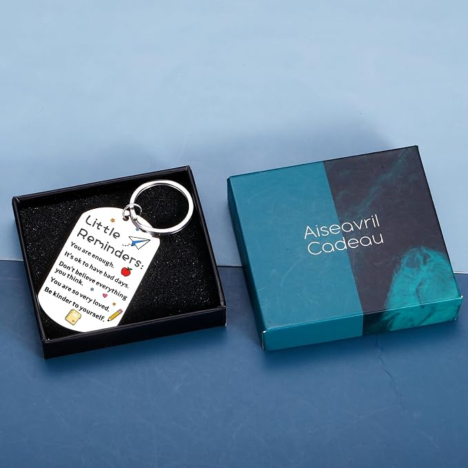School Supplies for Kids First Day of School Gifts Back to Schools Supplies for Teen Girls Boys off to College Gifts for Him Her College Dorm Room Essentials for Guys White Elephant Keychain Christmas