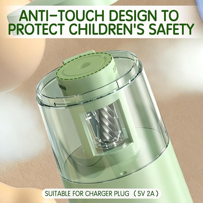 Deli Electric Pencil Sharpener, Automatic Pencil Sharpeners, Green