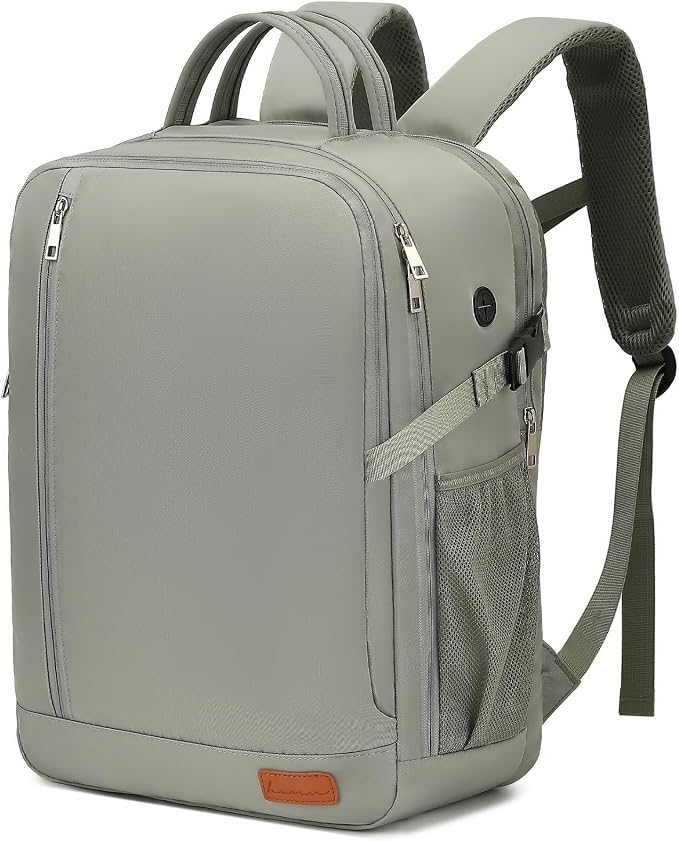 Lossga Travel Backpack, 18x14x8 Spirit Airlines Personal Item Travel Bag, Carry On Backpack Flight Aproved, Weekender Bags for Women and Men, 30L Water Resistant Lightweight Travel Backpacks