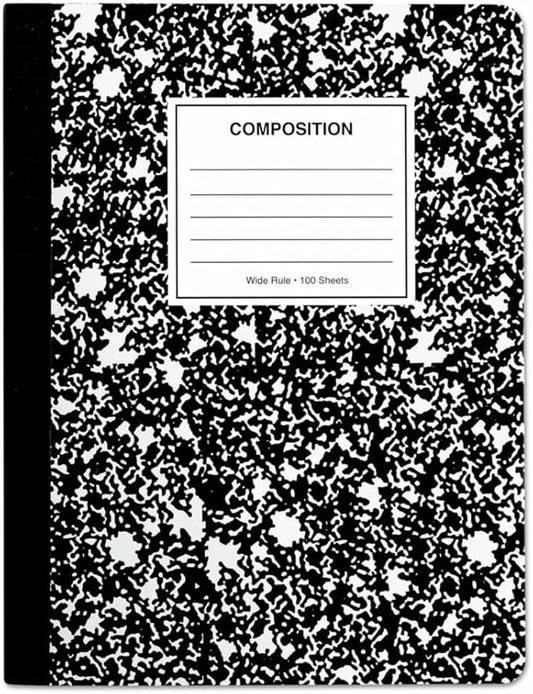 Universal UNV20930 - Composition Book, white