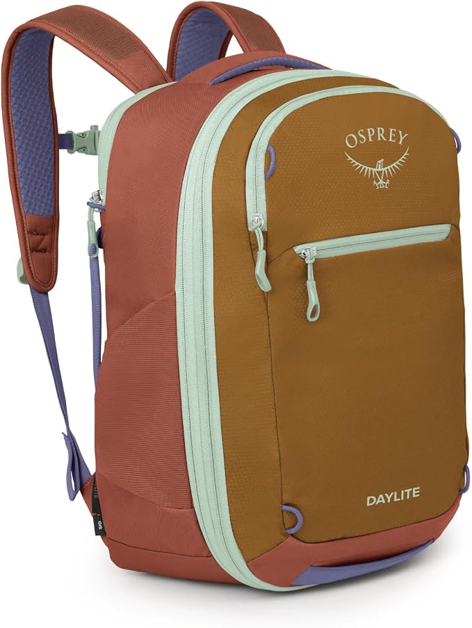 Osprey Daylite Expandable Travel Pack 26+6 Barley Brown, Brown OS | travel backpack, carry on bag, laptop sleeve, personal item, Brown color, OS size