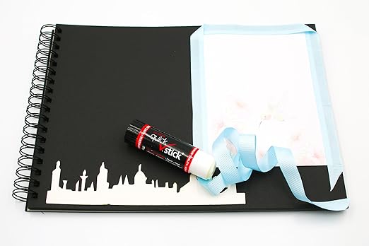 Glue Stick Original 20g, Pack of 5 Glue Sticks, Quality Adhesive Gluestick, Ideal for School, Scrapbooking & Office supplies - Strong-hold for Paper, Card, Textiles, Crafting Glues, Homesc