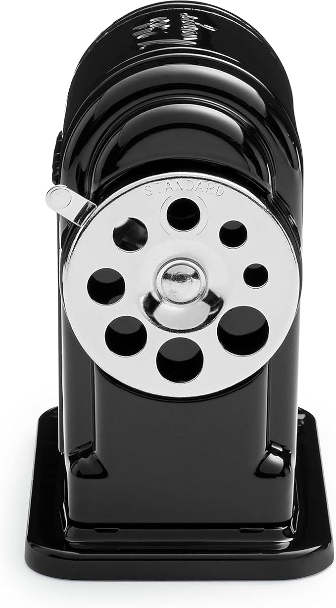 X-ACTO 1001 Ranger 55 Classroom Manual Pencil Sharpener Black (Pack of 6)