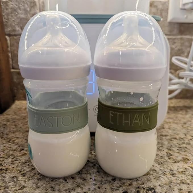 3 Piece Personalized Water Bottle Labels Baby Bottle Labels Straw Cup Labels Back to School Labels Non-Slip Elastic Reusable for Boys and Girls Kindergarten School Summer Camps and More