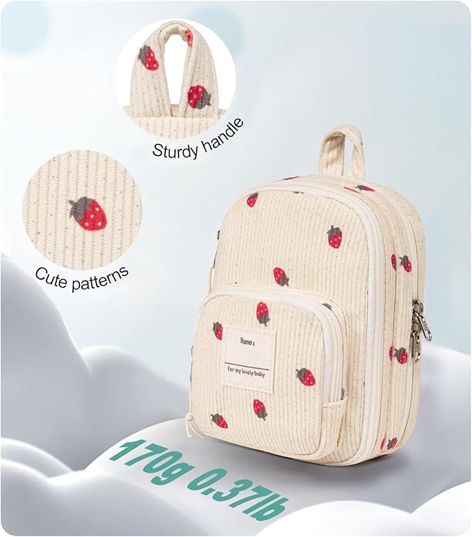 LEDAOU Pencil Case Cute Zipper Pencil Pouch Large Capacity Pencil Bag Organizer School Supplies for Girls Boys Kids