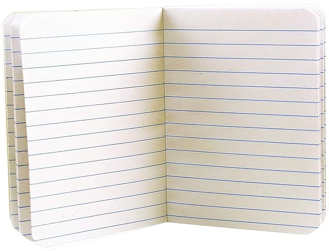 4-Pack Mini Marble Composition Notebooks, 4-1/2" x 3-1/4", College Ruled, 80 Sheet (160 Pages) - Colors: Red, Green, Yellow, Blue, Black. (4-Pack, Random Colors)