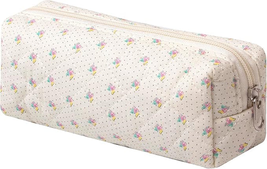 Pencil Case Pen Case Office College School Storage Bag Pouch Holder Box Organizer Makeup Pouch Cosmetic Bag Aesthetic Cute Pencil Case for Girls Boys Kids (ZG)