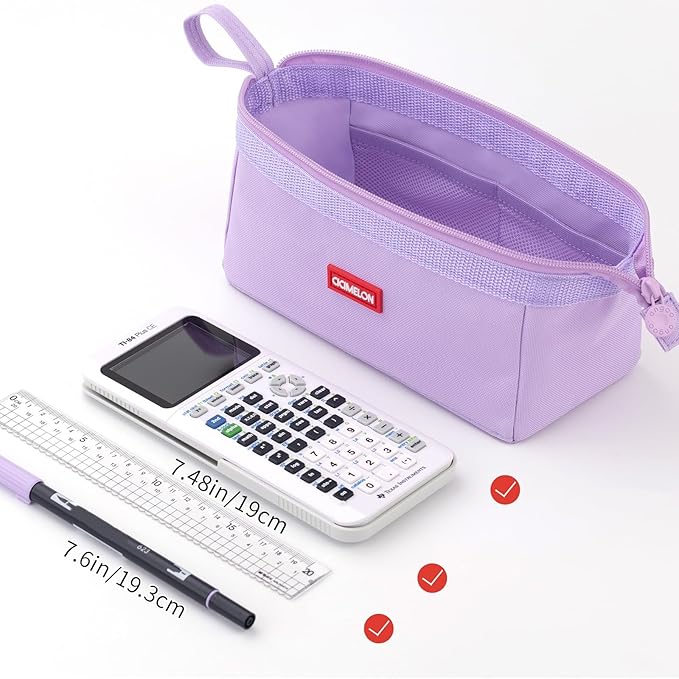 CICIMELON Pencil Case Large Capacity Pencil Pouch Pen Bag for School Teen Girl Boy Men Women
