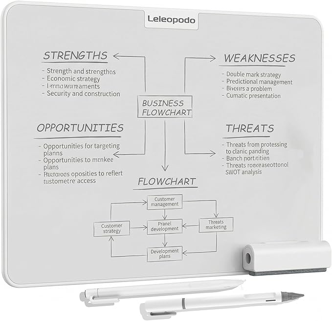 15-inch Magnetic Erase Writing Board White Board Requiring No Consumables, Suitable For Offices, Cleanrooms, And Eco-Friendly Homes. Features A Paper-Like Texture And Requires No Electricity