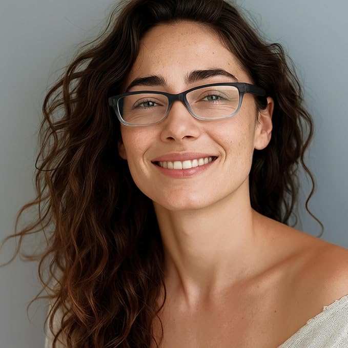 Gaoye Reading Glasses for Women, 6 pack Fashion Readers for Women Men Spring Hinge Eye Glasses, Blue Light Reading Glasses