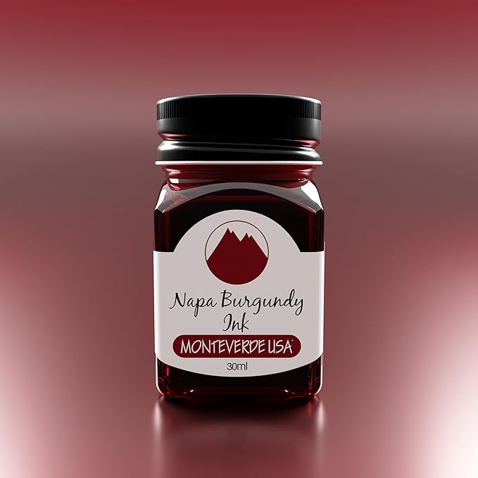 Monteverde USA Ink with ITF Technology, 30 ml Napa Burgundy (G309NB)