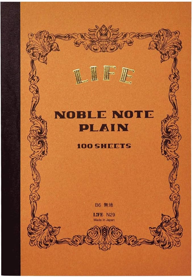 Life Notebook, Noble Notebook, Plain, B6 N29