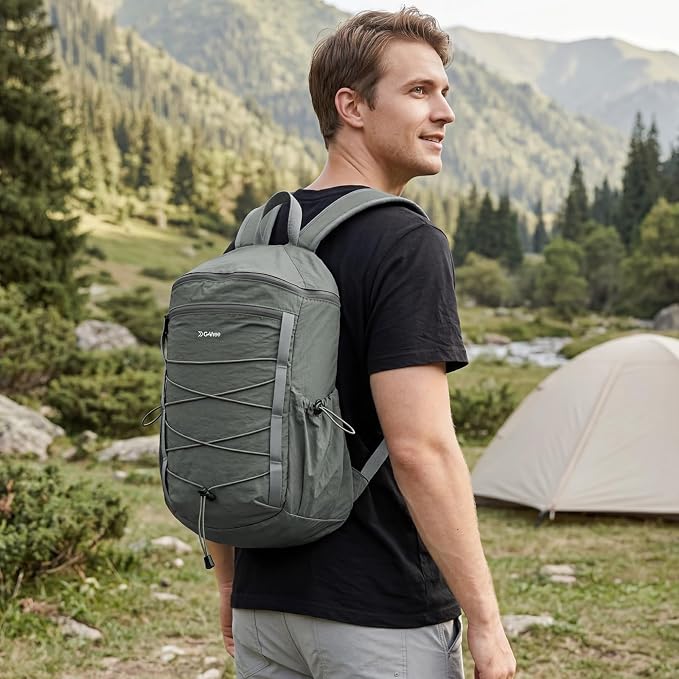 G4Free 20L Hiking Travel Backpack for Women Men | Lightweight Backpacks with Luggage Trolley Strap, Daypack for Outdoor Daily Camping