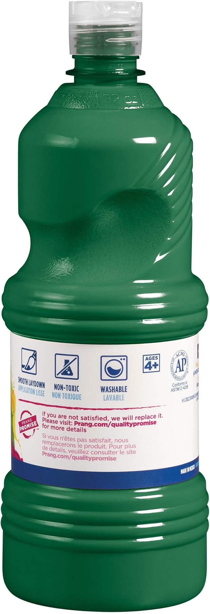 Prang Washable Tempera Paint, Green, 32 Oz., 1 Count