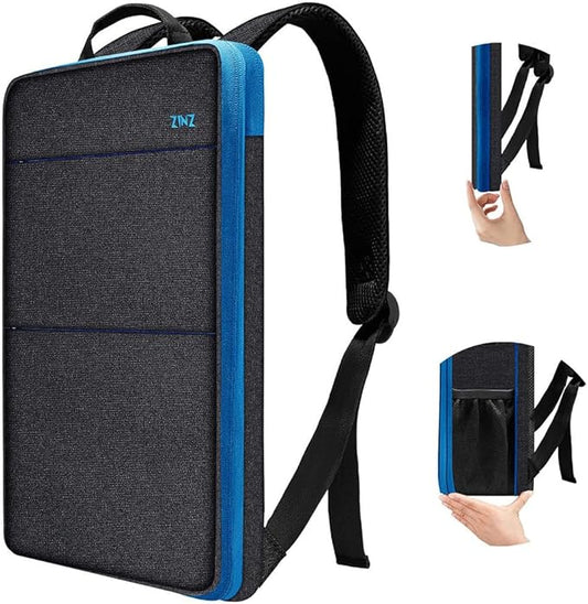 ZINZ Slim & Expandable Laptop Backpack 15 15.6 16 Inch Case, Water Resistant Travel Backpack Compatible with MacBook Pro/Neo 16" 15", Dell XPS 15 16 and Most 15" 15.6" 16" Notebooks，B01BL01