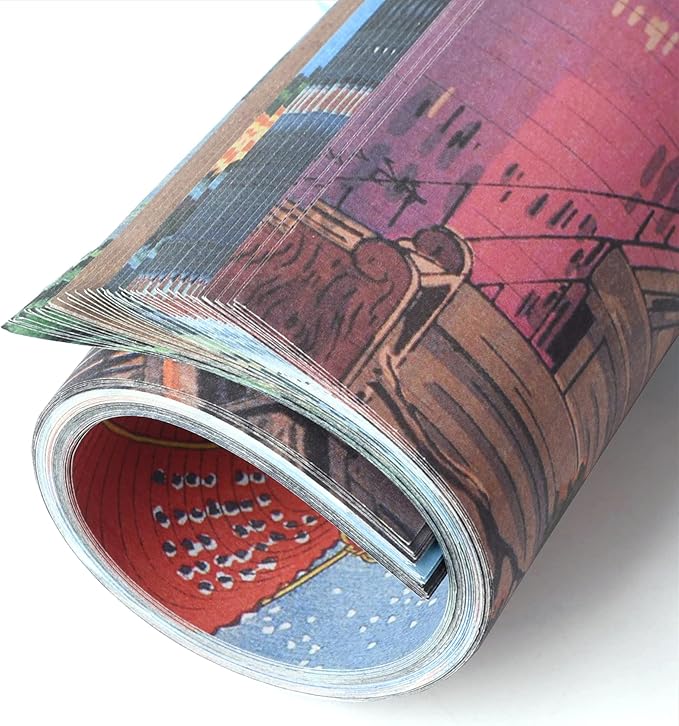 Origami Paper 6x6 Double Sided 50 Sheets 10 Colors origami kit Japanese Chiyo Square Craft Kits Easy Fold Arts Crafts DIY Handwork Building