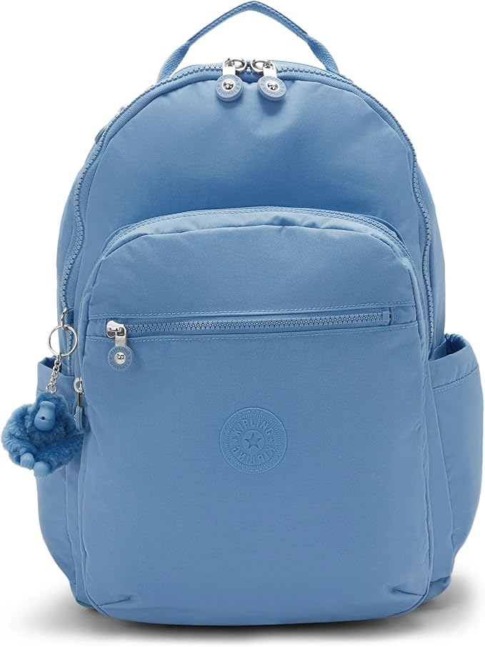 Kipling Women's Seoul 15" Laptop Backpack, Durable, Roomy with Padded Shoulder Straps, Built-In Protective Sleeve