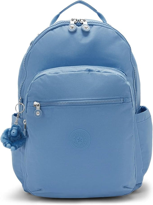 Kipling Women's Seoul 15" Laptop Backpack, Durable, Roomy with Padded Shoulder Straps, Built-In Protective Sleeve