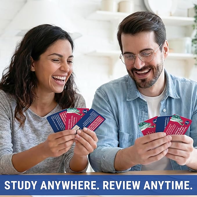 US Citizenship Flash Cards 2026, 128 USCIS Civics Test Questions and Answers, Bilingual English and Spanish Study Guide, Tarjetas de Ciudadania 2026, Preguntas para La Ciudadania 2026