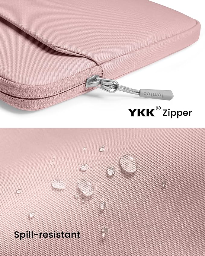 tomtoc Slim Laptop Sleeve for 15-inch 2026 New MacBook Air M5/A3448, M4/A3241, M3/M2, 15 Inch Microsoft Surface Laptop AI PC/7/6, Dell XPS 15 Plus, Recycled Water-Resistant Protective Case Bag