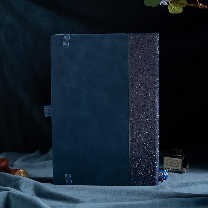 TIEFOSSI B5 Lined Journal for Women Men, 100 GSM Thick Paper, 230 Numbered Pages, College Ruled Notebook, Hardcover Notebooks for Journaling Writing