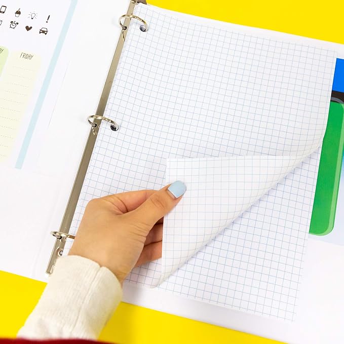 BAZIC Products Graph Paper Loose Leaf, 100 Sheets, Cs/36