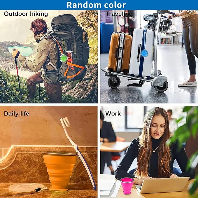 200ml Portable Silicone Folding Water Cup Outdoor Telescopic Collapsible Foldable Mug with Lid for Travel Camping