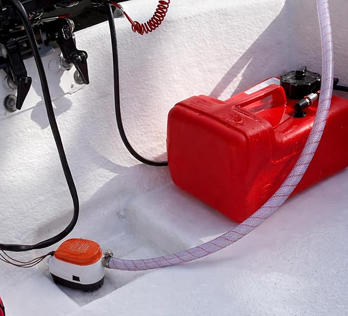 SEAFLO 06 Series Automatic Submersible Bilge Pump - 750GPH, 12V, 3/4" Outlet, 4-Year Warranty! - All-in-One Pump and Float Switch, Snap-Off Strainer, Compact Marine Boat Yacht Bilge Pump CE & Rohs