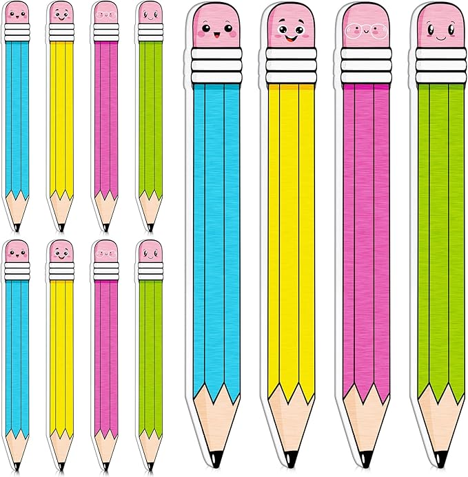 Junkin 32 Pcs Writing Tools Spacers for Writing Handwriting Spacer Tool Classroom Management Tools for Students to Learn Proper Word Spacing (Pencil)