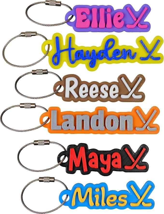 SuperFineDeesigns Bag & Water Bottle Name Tag