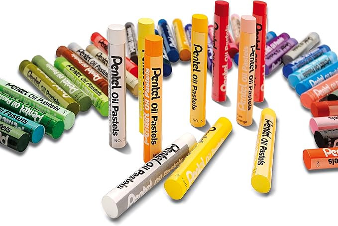Pentel Oil Pastels - Set 50