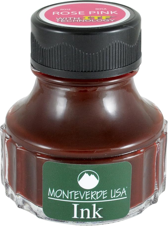Monteverde USA Ink with ITF Technology, 90 ml Rose Pink (G308PK)