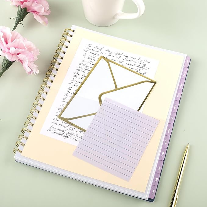 Cambridge Planner 2026-2027 Weekly & Monthly Academic 12-Month July-June, 8-1/2" x 11", Cherrywood Lane, Cosmo Garden (CL17-905A)