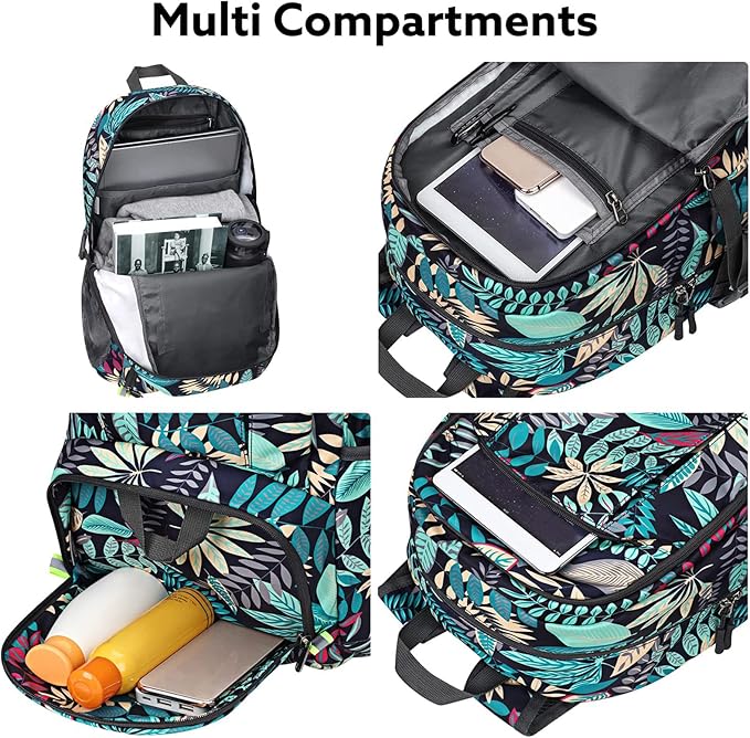 G4Free Lightweight Packable Hiking Backpack, Waterproof Travel Daypack