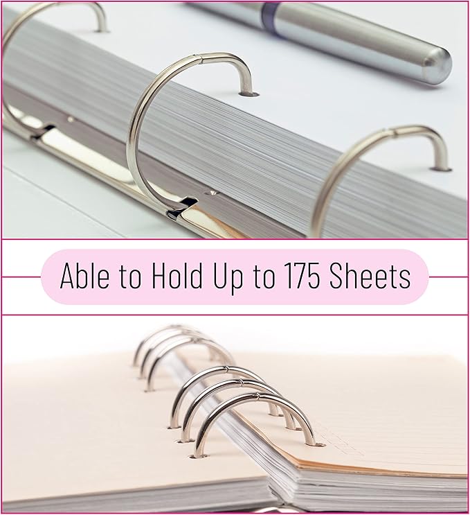 Mr. Pen- Loose Leaf Binder Ring, 3 Inch, 24 Pack, Metal Loose Leaf Binder Book Rings for Books and Index Cards, Scrapbook, Keychains, School, Home, Office, Silver