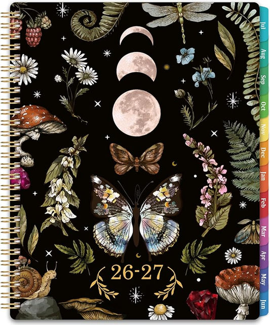 Planner 2026-2027 - Academic Planner from July 2026 - June 2027, 8" x 10" 2026-2027 Academic Planner Weekly & Monthly with Monthly Tabs, Perfect Organizer