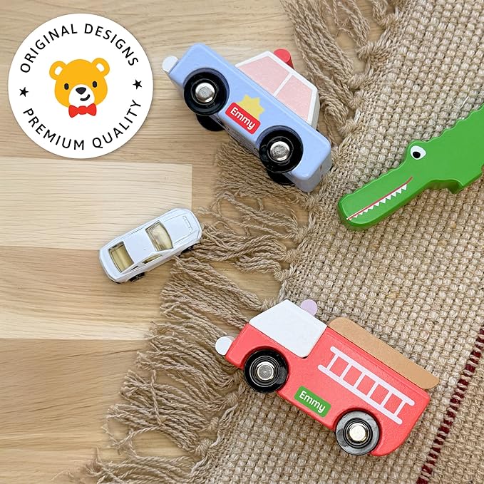 Mini Name Labels (175) - Custom Personalized Name Labels for Labeling Tiny Items, Washer and Dryer-Safe Waterproof Labels for Daycare, Preschool, and School - Rainbow
