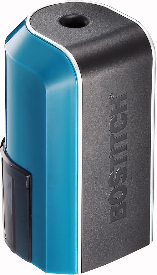 Bostitch Office Vertical Battery Pencil Sharpener, Blue (BPS3V-BLUE)