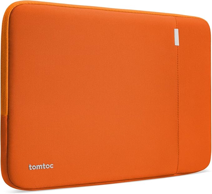 tomtoc 360° Protective Laptop Sleeve for 13-inch New MacBook Air M5/A3449 (2026) M4/A3240, M3/A3113, M2/A2681, M1/A2337, Water-Resistant Computer Case Bag Fits 13" MacBook Neo A18 & MacBook Pro M2/M1