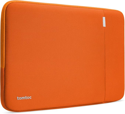 tomtoc 360° Protective Laptop Sleeve for 13-inch New MacBook Air M5/A3449 (2026) M4/A3240, M3/A3113, M2/A2681, M1/A2337, Water-Resistant Computer Case Bag Fits 13" MacBook Neo A18 & MacBook Pro M2/M1