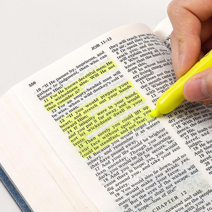 WRITECH Retractable Highlighters Chisel Tip: 12ct Fluorescent Yellow Ink | Refillable Marker Pens No Bleed & Smear for Home School Office Highlighting Journaling Drawing Coloring Note-taking Writing