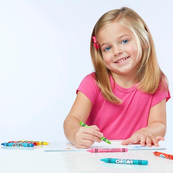 Cra-Z-Art Bulk Crayons, 6 Packs of 16 Count Washable Jumbo Crayons, School Supplies, Classroom Supplies, Teacher Bulk Pack