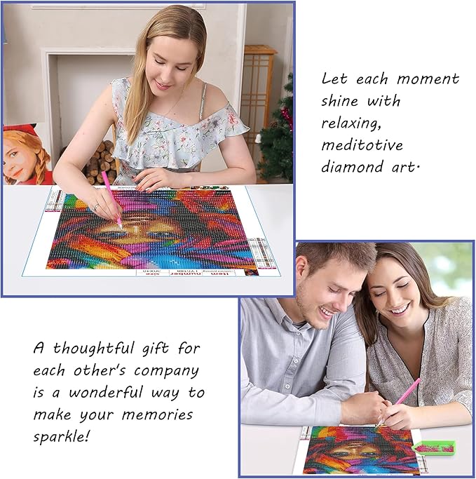 SKRYUIE Paint by Numbers Kit for Adults Beginner African Americans, Acrylic Oil Painting by Numbers Kits with PaintBrushes Paintwork Art Canvas for Home Decor 16x20 inch / 40x50 cm B1343