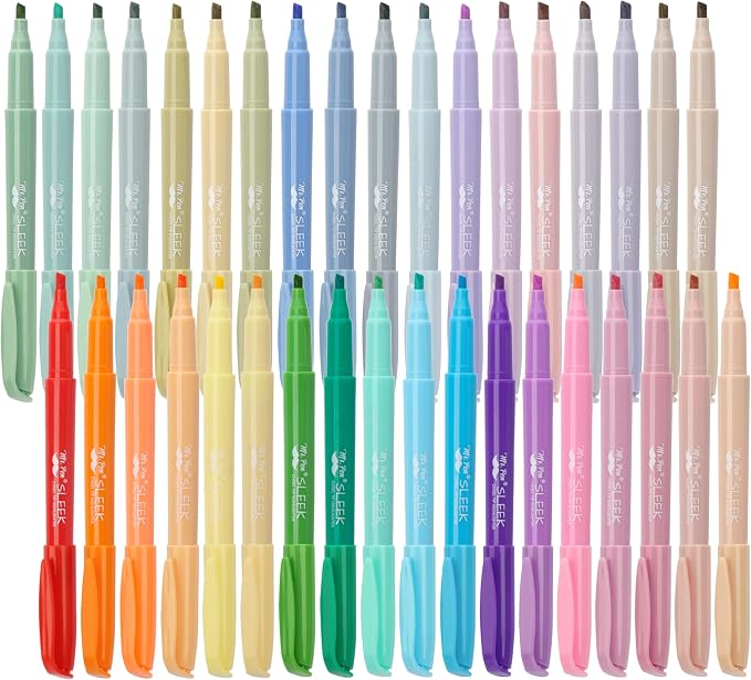 Mr. Pen- Highlighters, 36 Pack, Assorted Colors, Chisel Tip, Quick-Dry | Smear-Resistant, Odorless Highlighters for School, Office & Journaling