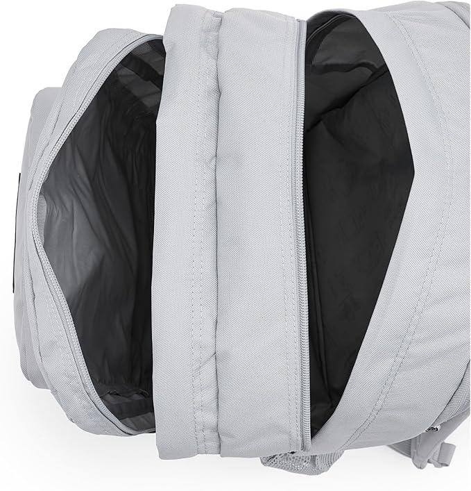 JanSport Laptop Backpack - Computer Bag with 2 Compartments, Ergonomic Shoulder Straps, 15” Laptop Sleeve, Haul Handle - Grounded Grey