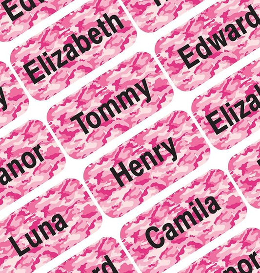 Personalized Name Labels for Kids – 60 Waterproof Peel-and-Stick Labels for Clothes, Lunch Boxes, Water Bottles, Laundry Bags – Durable, Dishwasher & Microwave Safe, Perfect for Camp, Daycare, School